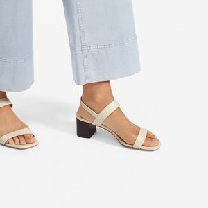 Everlane double strap sandals